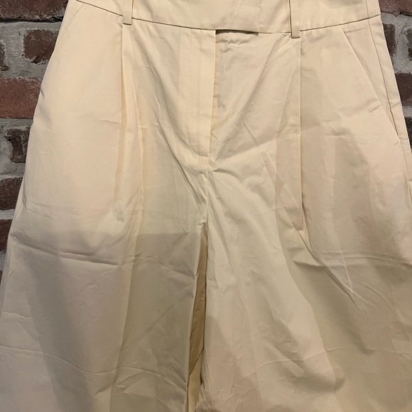 NWT Anthroplogie/Exquise cropped pleated trouser size small - Picture 3 of 11